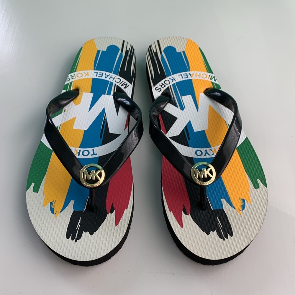 Michael Kors Tokyo Special Edition Flip Flops